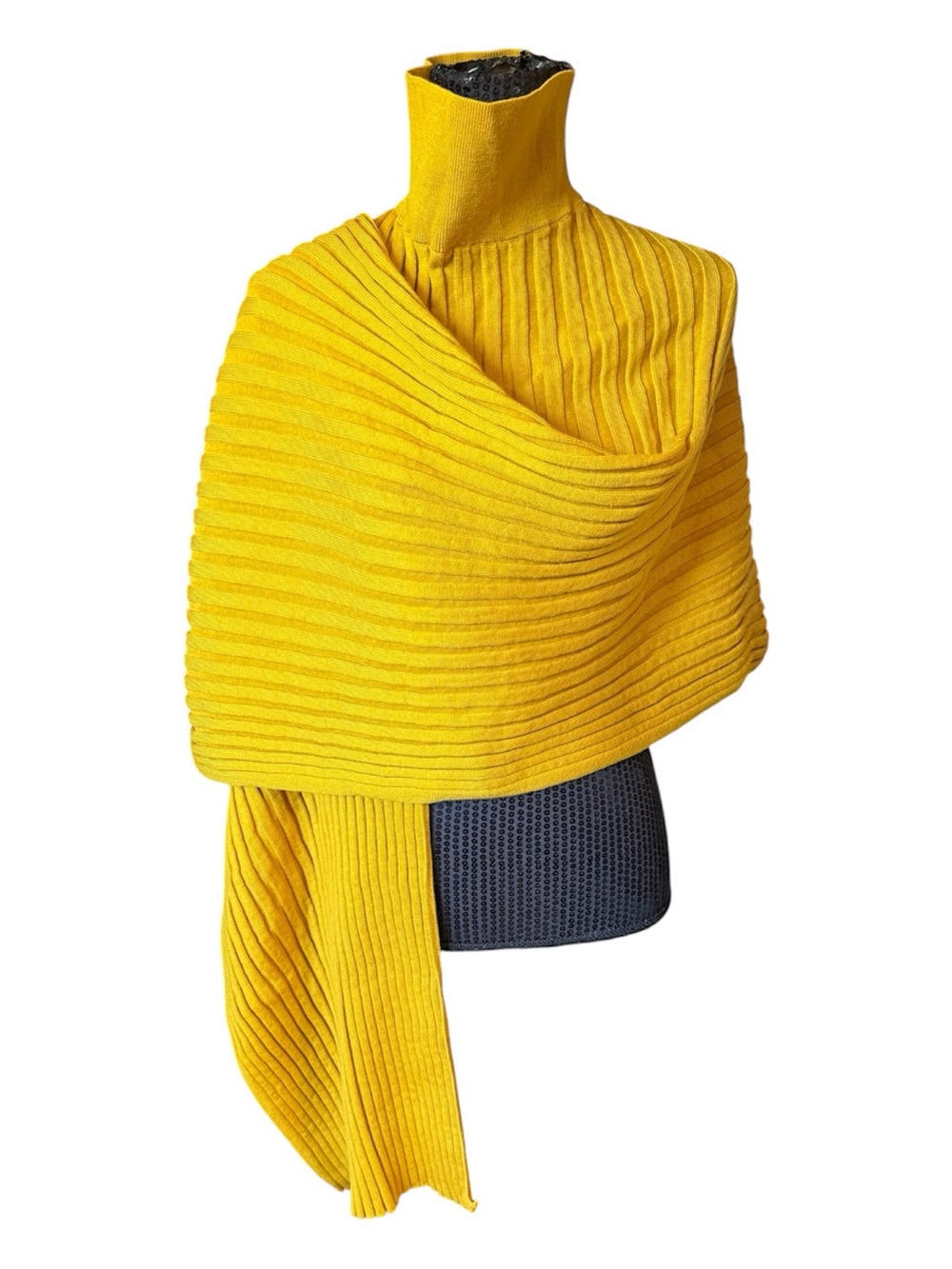 COS Ribbed Roll-Neck Scarf - Picture 6 of 10